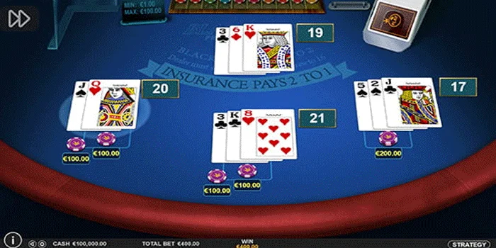 Cara-Bermain-Multihand-Blackjack